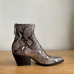 Dolce Vita Shanta Snakeskin Boots